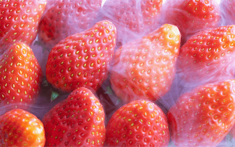 Humidificación ultrasónica fresas