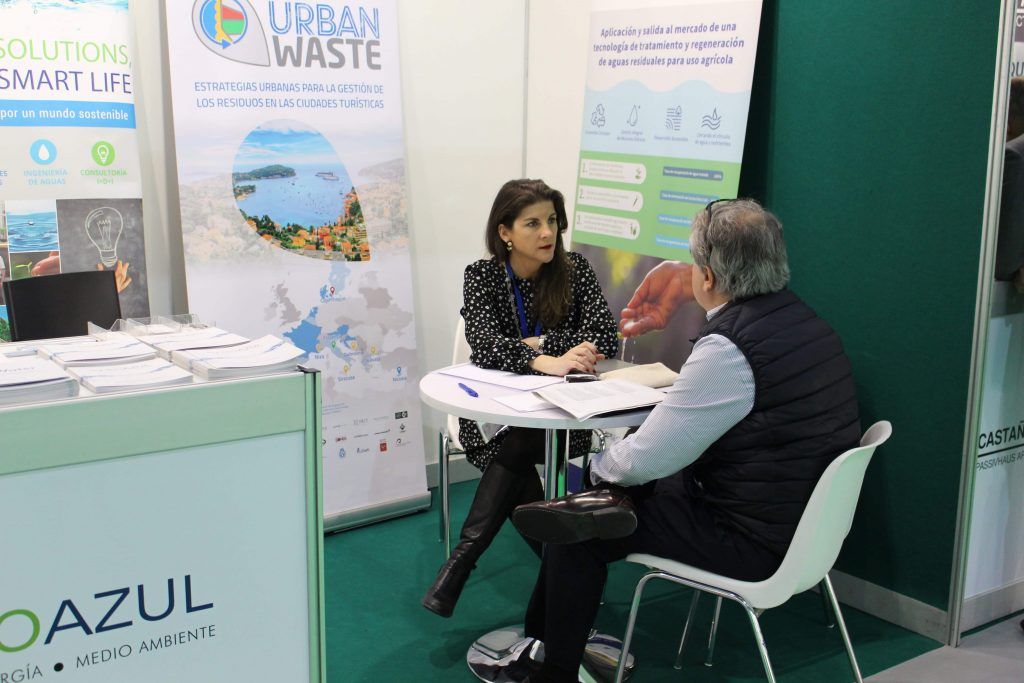 Stand Bioazul en Greencities